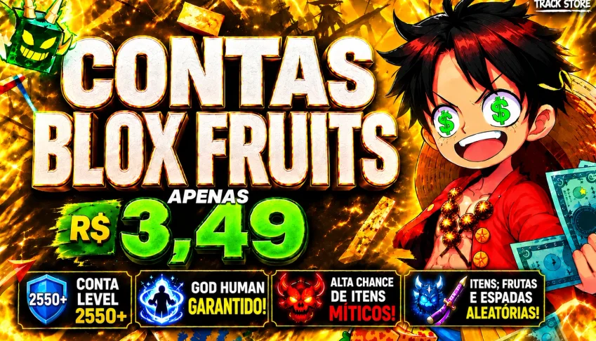 [60% OFF] Melhores Contas Blox Fruis [Entrega Automática]