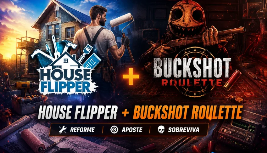 🎮 Conta Steam Full Acesso | Buckshot Roulette + House Flipp