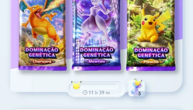 Conta do Pokémon TCGP Mobile Lev 12