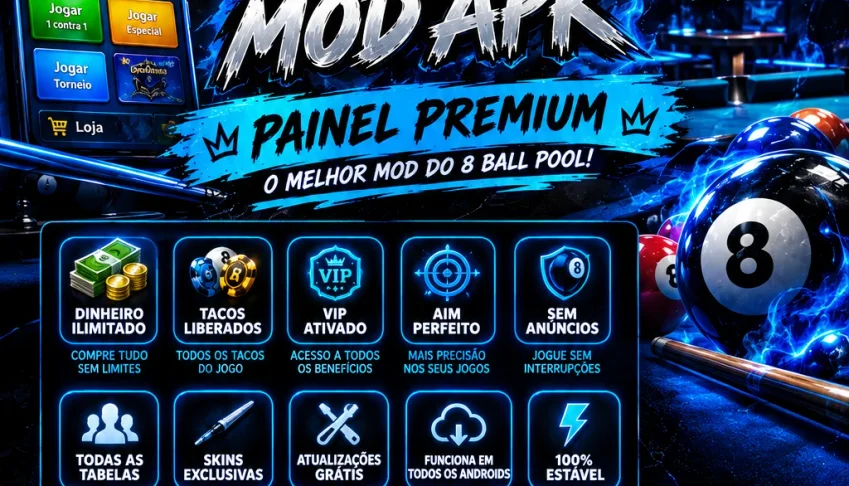 🎱Hacker 8 Ball Pool 2026 Ant Ban No Preço