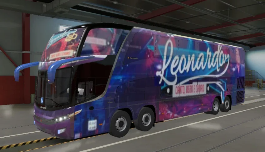 skin plotagem   leonardo dd modshop ets2 1.53