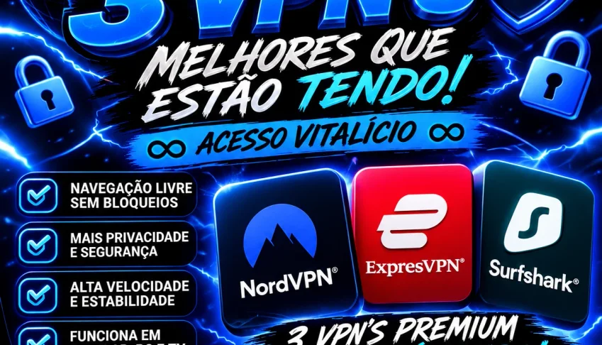 🚀 Combo 3 Vpns Premium 🔐 | Privacidade E Segurança Online