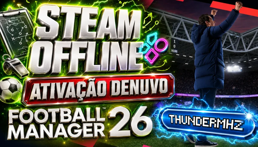 Football Manager 26 FM In Game Editor - Conta Steam OFFLINE