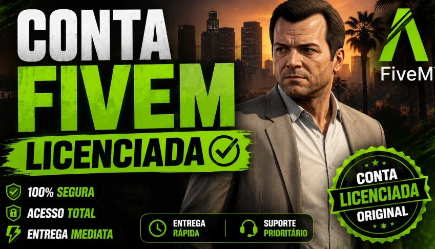 Contas Fivem Licenciadas🔥
