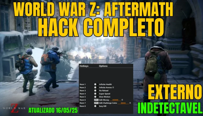 World War Z: Aftermath Hack Completo [Pega Somente Offline]