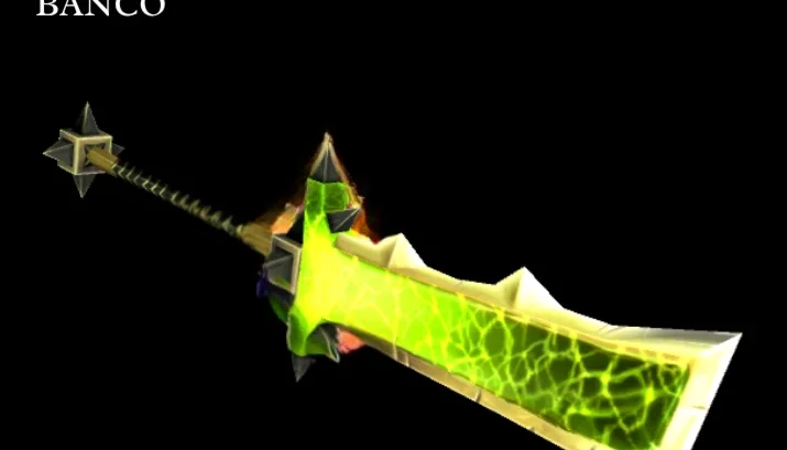 World of Warcraft - Skin de Arma Espada Duas Mãos (Transmog)