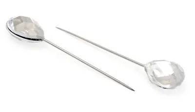 Alfinete Diamante II Incolor - Caixa com 36 Unidades