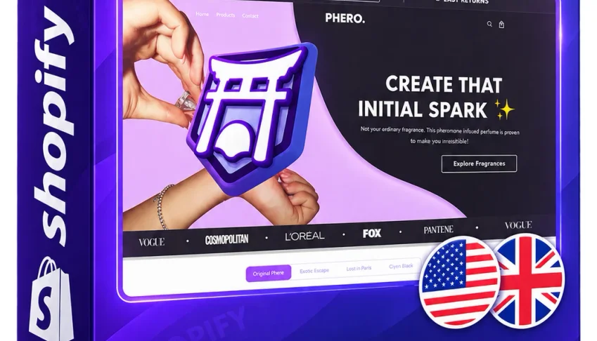 Tema Shrine Pro Shopify Inglês + Chave de Ativação