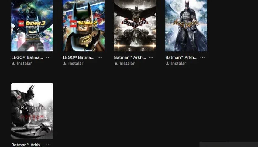Conta Epic Games com 113 jogos