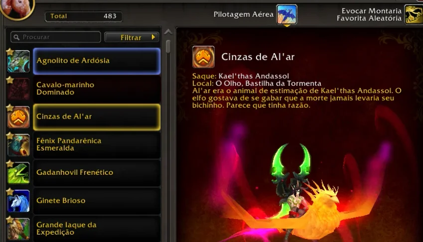 Conta World of Warcraft 15 anos colecionador+ Hearthstone