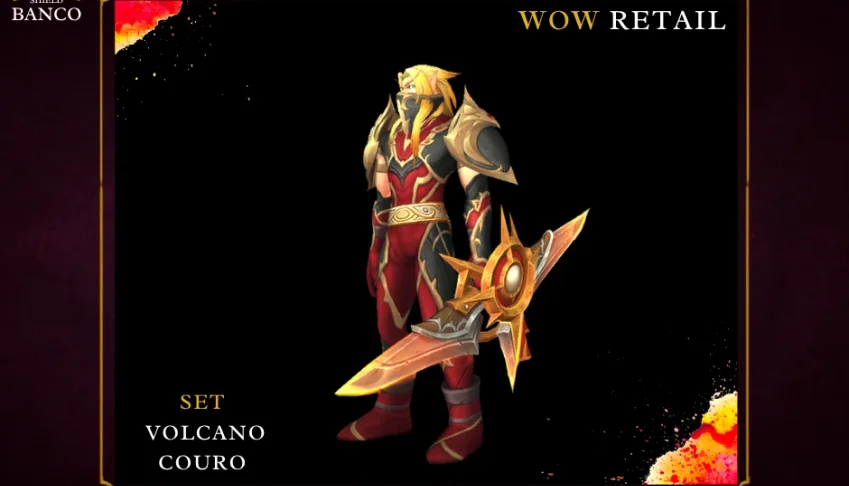 World of Warcraft - Transmog de armadura de COURO