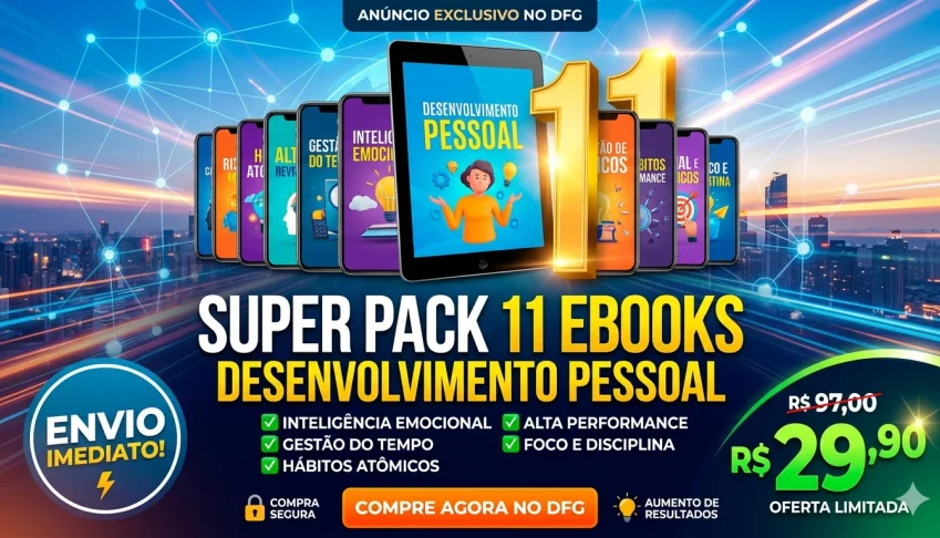 Pack 11 eBooks Desenvolvimento Pessoal