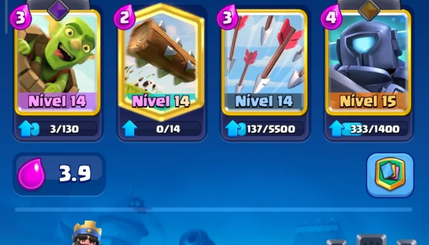 Conta de Clash Royale, todas as cartas desbloqueadas.