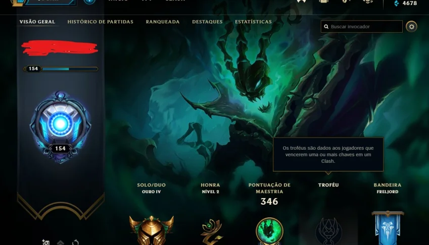 Conta de lol 2013 84 skins