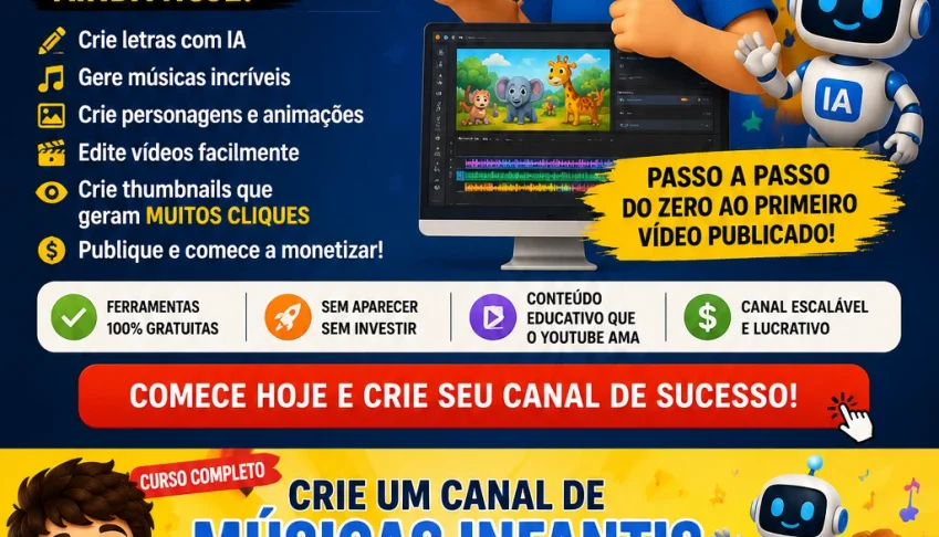 🚀 Criando Um Canal No Yt E Monetiza Com Ia Hoje Mesmo