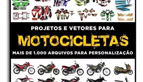 Super Pack De Adesivos E Vetores Para Motocicletas Cdr