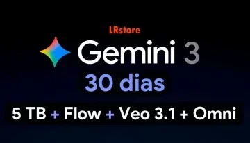 Gemini 3 Pro + 5TB + Veo 3.1 + Flow + Omni Flash - 30 Dias