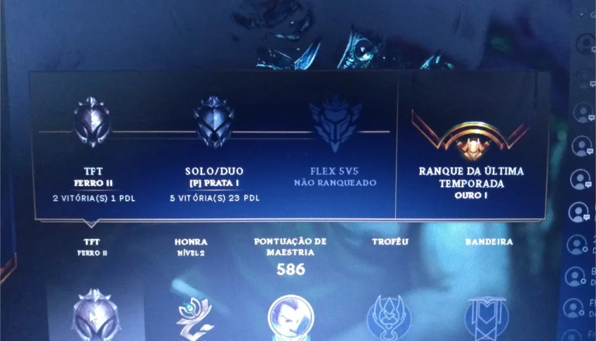 Conta league of legends barata pra sair rápido!!
