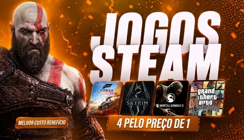 Steam Offline Mega Pacote 4 Jogos Pelo Preço De 1