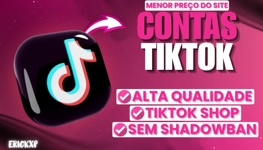 [Promoção] Contas Tiktok Antigas & Novas 2020 A 2026