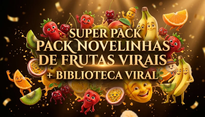 Super Pack Novelinhas De Frutas Virais