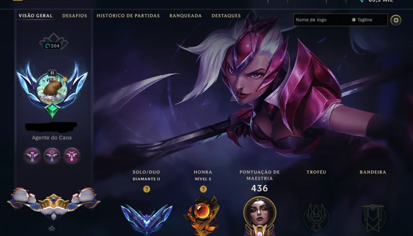 Conta Diamante 2