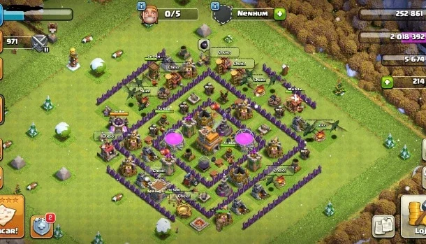 Vendo Clan lvl 17 (Brinde a conta Líder atual, um CV7)