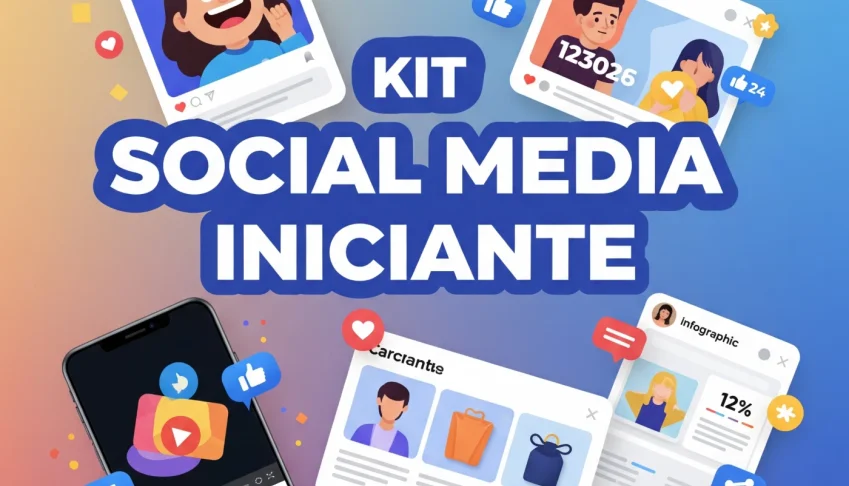 Kit Assets Social Media Iniciante