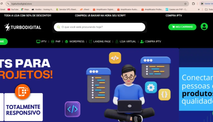 Script Loja Para Produtos Digitais - Dfg - Mercado Pago/Pix