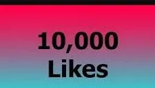 10 mil curtidas TikTok 👍