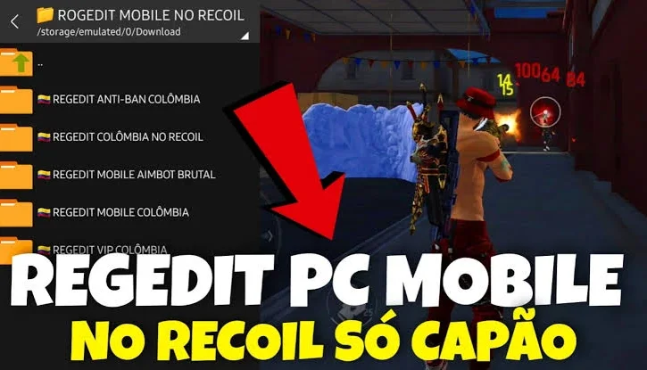 Regedit FFH4X nova atualização