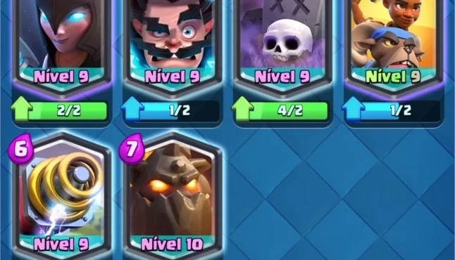 Conta top do Clash