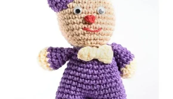 Palhacinho em Amigurumi