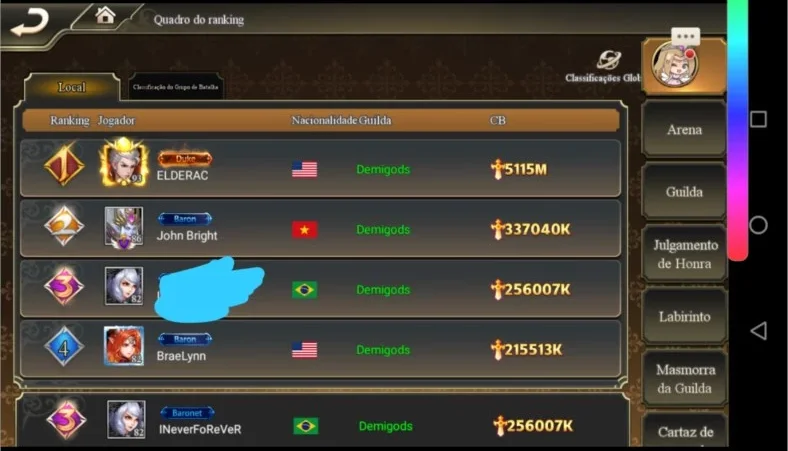 Vende se conta em league of angels paradise land