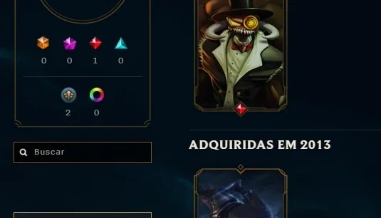 Conta League of Legends