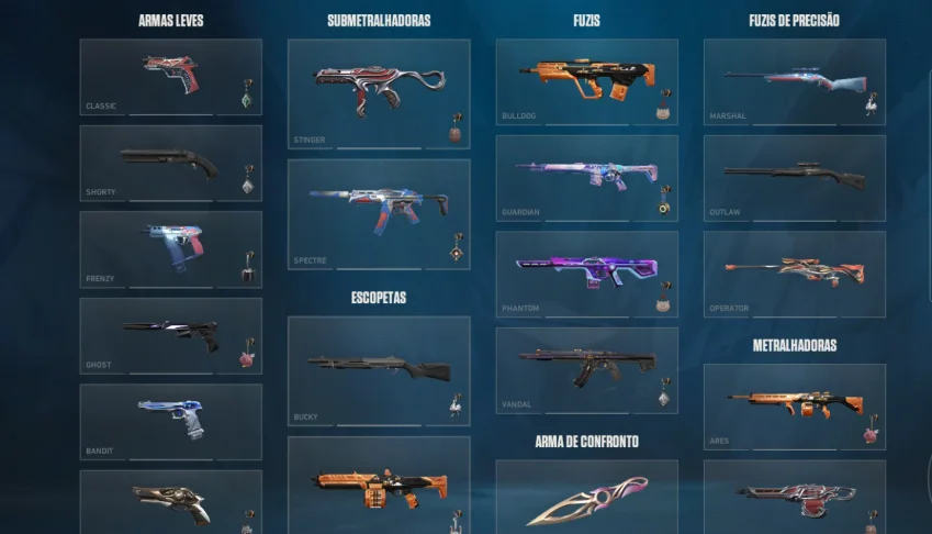 Conta Valorant Ascendente Com Skins - Full Acesso - Lvl 296