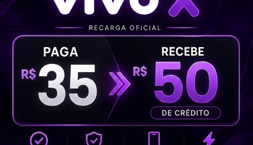 Recarga vivo - 50 R$