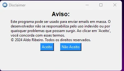 Disparador de e-mail