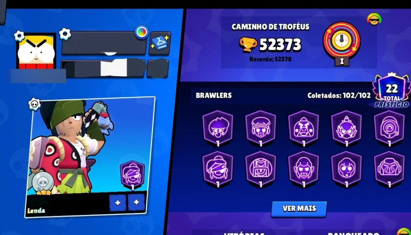 [ Unica 2019 ] Conta Brawl Stars - 50K De Troféus