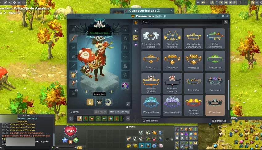 Conta Servidor Tal Kasha Panda 12k de sucessos.