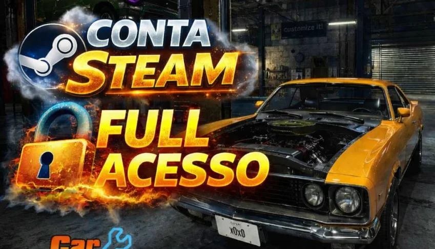 🚗🔧 Conta Steam Com Car Mechanic Simulator 2018 🔥