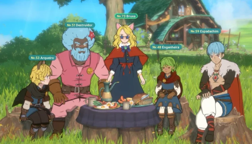 Conta NI NO KUNI - Bruxa 740k de Power