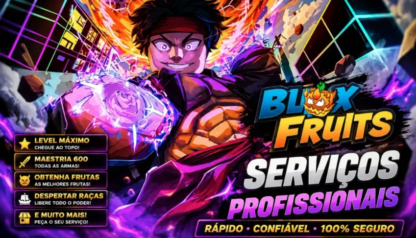 Serviços mais baratos e confiáveis para blox fruits!!