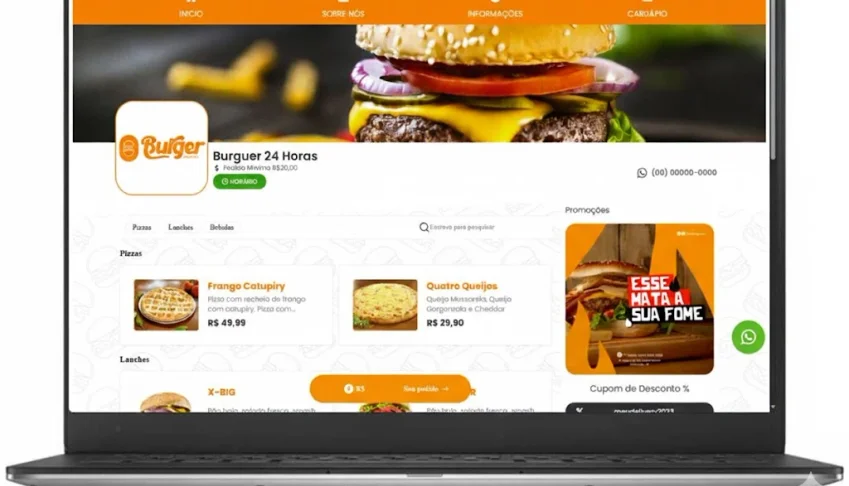 Script para Delivery com Pedidos no WhatsApp
