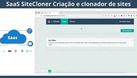 SiteCloner Criação e Clonador de sites (SaaS)