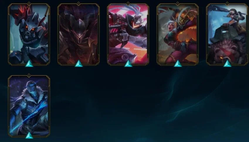 Vendo Conta LOL Unranked com 117 Skins habilitadas.