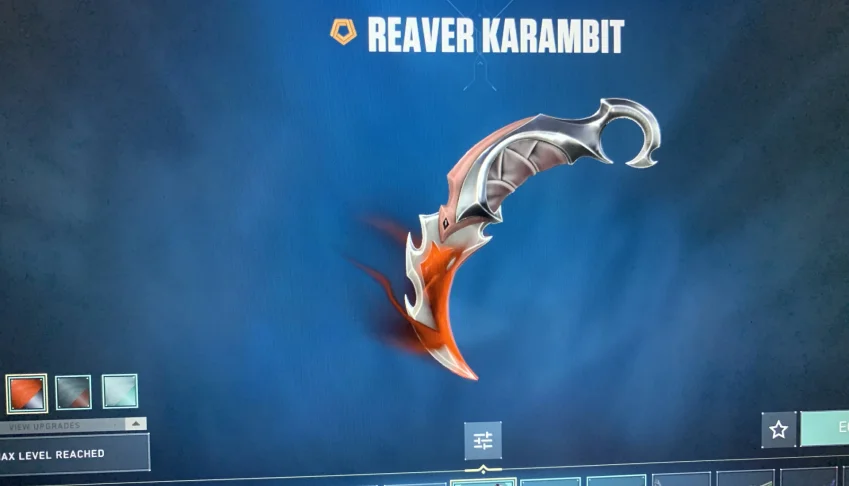 Conta valorant com karambit