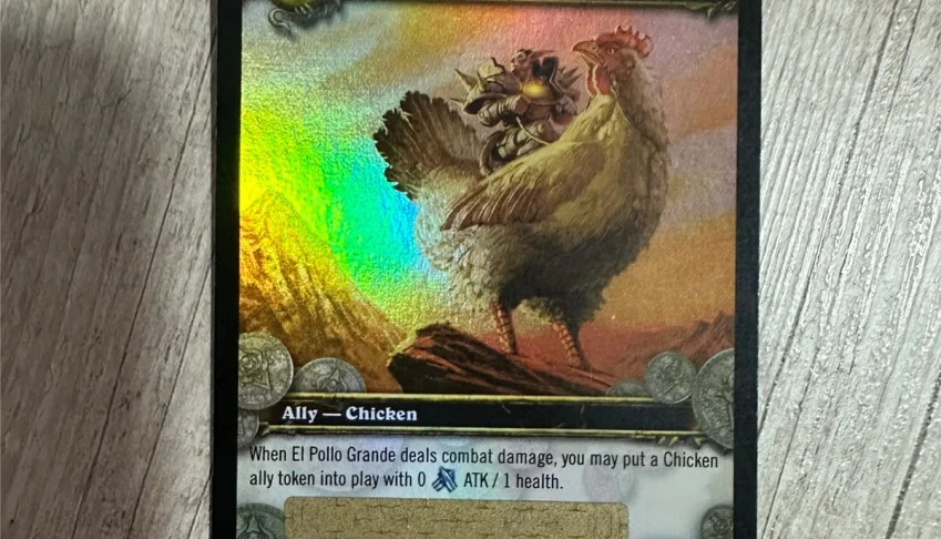 WoW TCG Loot - El Pollo Grande (Magic Rooster) - WITH CODE