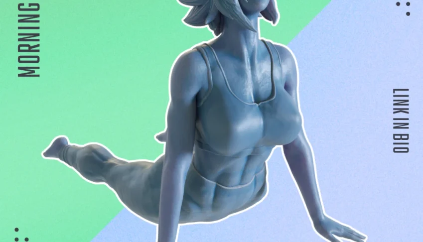 Modelo Rotina Da Manhâ Nsfw 3D Stl