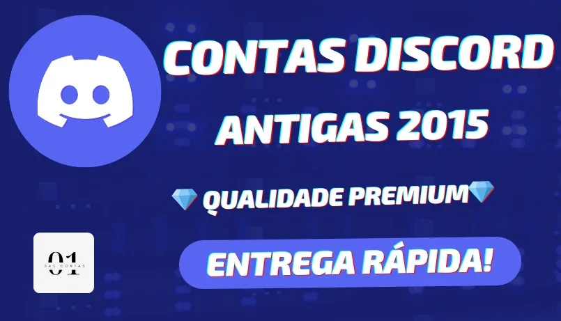 [PREMIUM] CONTAS DISCORD ANTIGAS 2015 + EMAIL